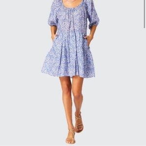 Xirena Dolly Floral Cotton Dress Dress